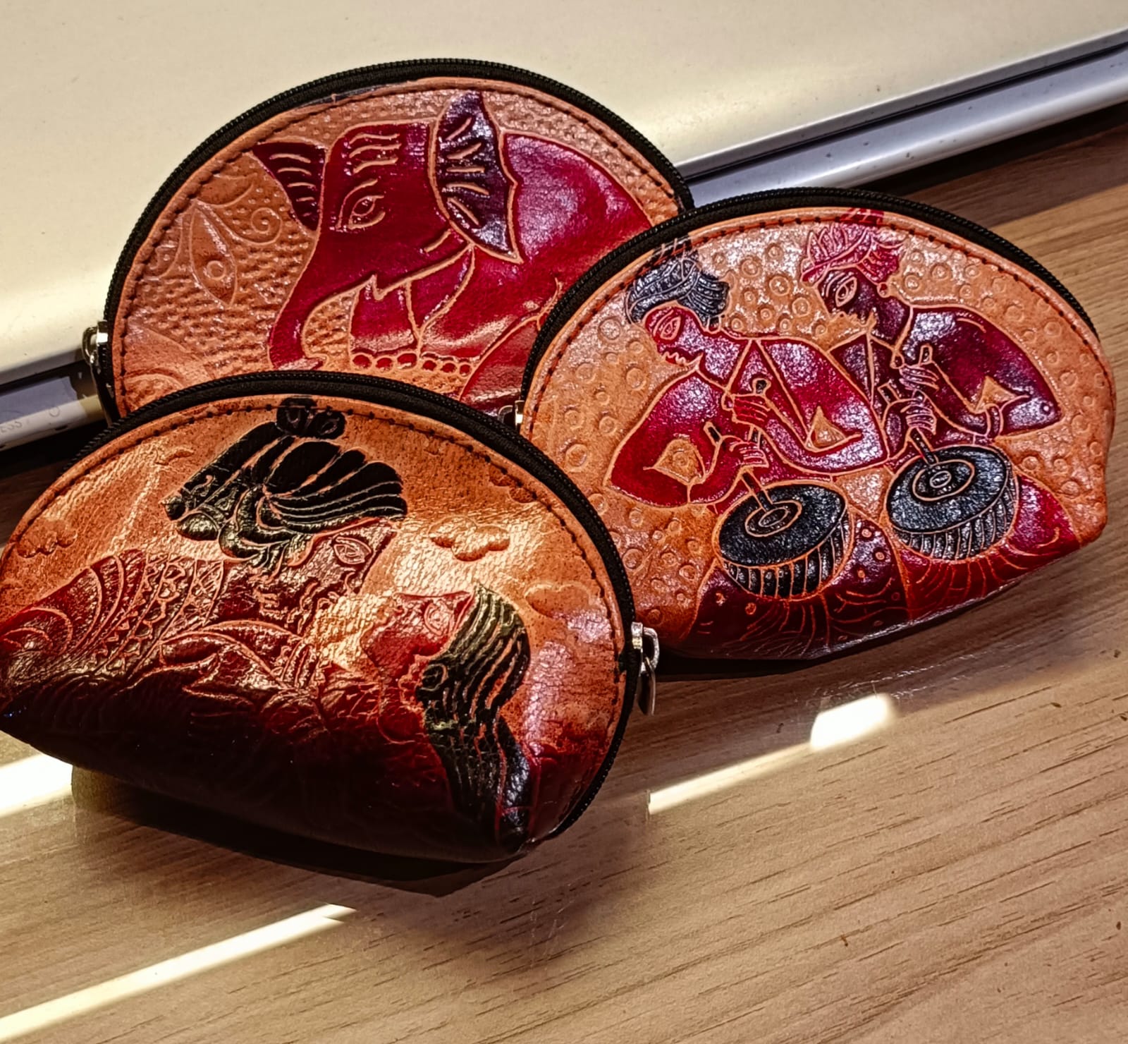 Handcrafted Premium Leather Coin Pouches
